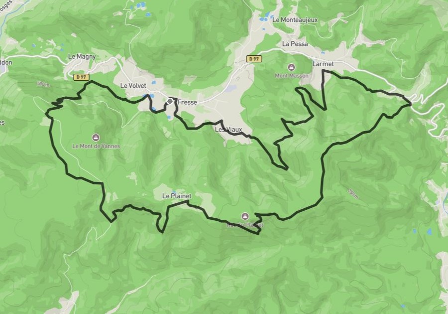 Tracé Le 24 km